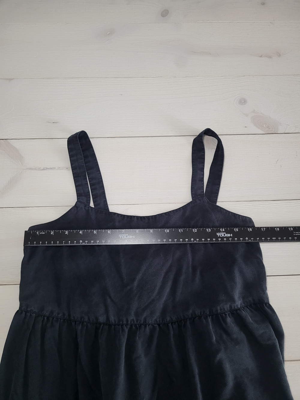 The Drop Tiered Maxi Dress Flowy Overall Style Straps Teachercore. - Picture 6 of 8